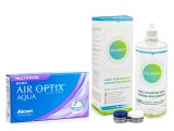 Air Optix Aqua Multifocal (6 čoček) + Solunate Multi-Purpose 400 ml s pouzdrem 16209