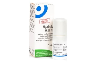 Hyabak 0.15% gtt.oph. 5 ml (bonus)