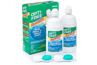 OPTI-FREE RepleniSH 2 x 300 ml s pouzdry